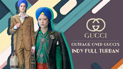 gucci indy turban|is wearing a turban offensive.